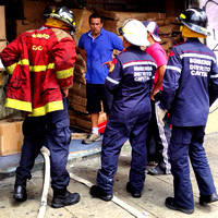 Incendio en Chacao