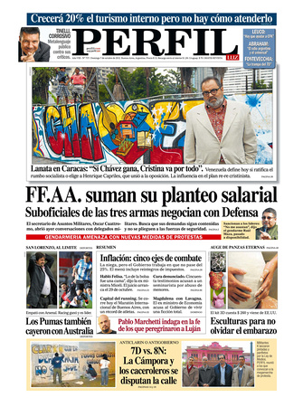 Diario Perfil/Lanata en Caracas
