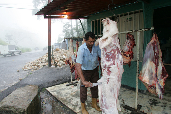 Carnicero popular en Tachira