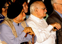 MANUEL CABALLERO: Caracas,19/09/06 
En la foto de archivo  el historiador Manuel Caballero junto a Pompeyo Marquez, durante un acto de desagravio de la MUD a Oswaldo Álvarez Paz, por su  encarcelamien