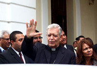 UROSA ASAMBLEA NACIONAL: Caracas,27/07/10 
A su salida de la Asamblea Nacional el Cardenal Jorge Urosa Savino calificó como “cordial y respetuosa” la reunión con los Diputados,Destaco que el encuentr